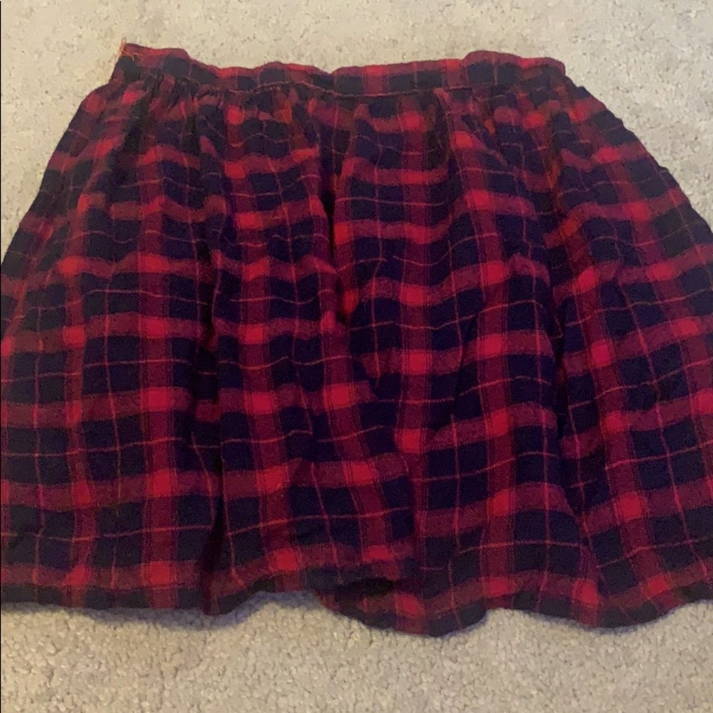 Plaid skirt